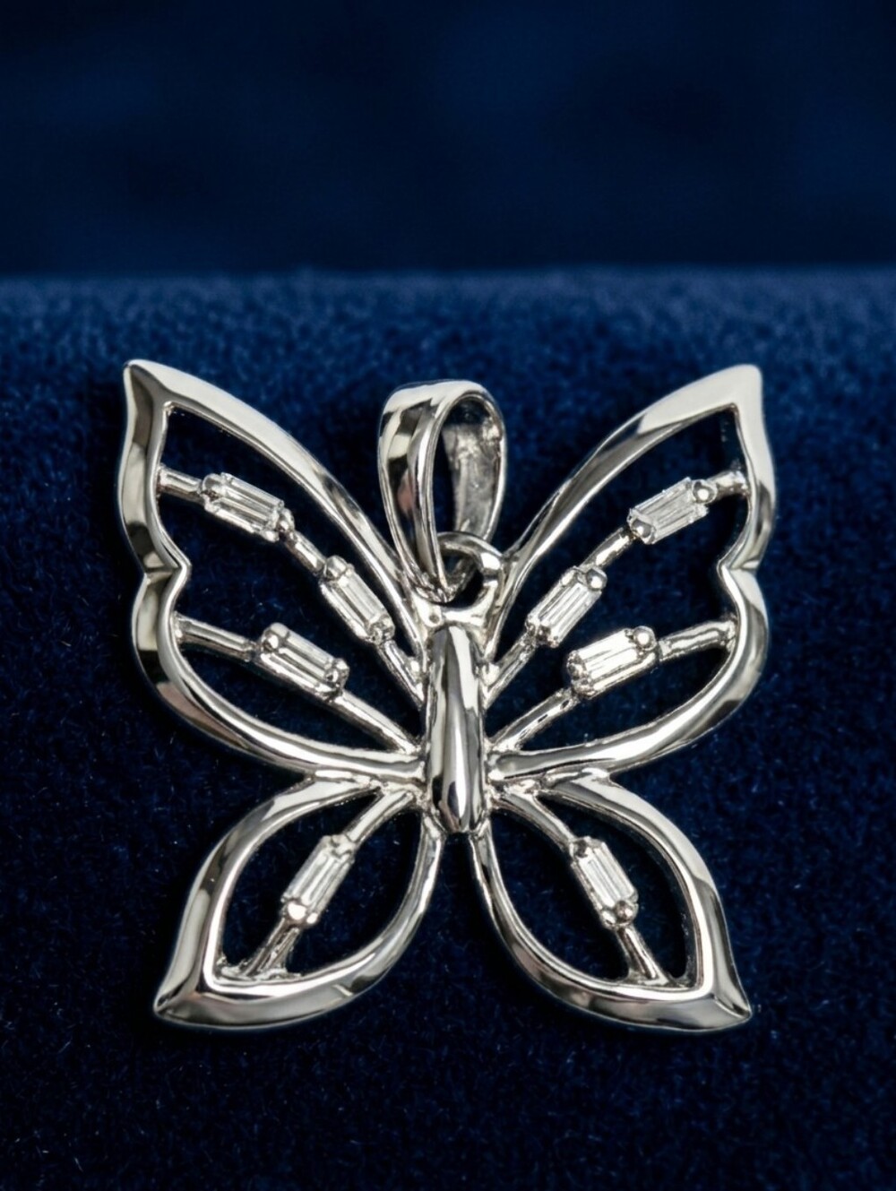 Sterling Silver Butterfly Pendant by Tradition